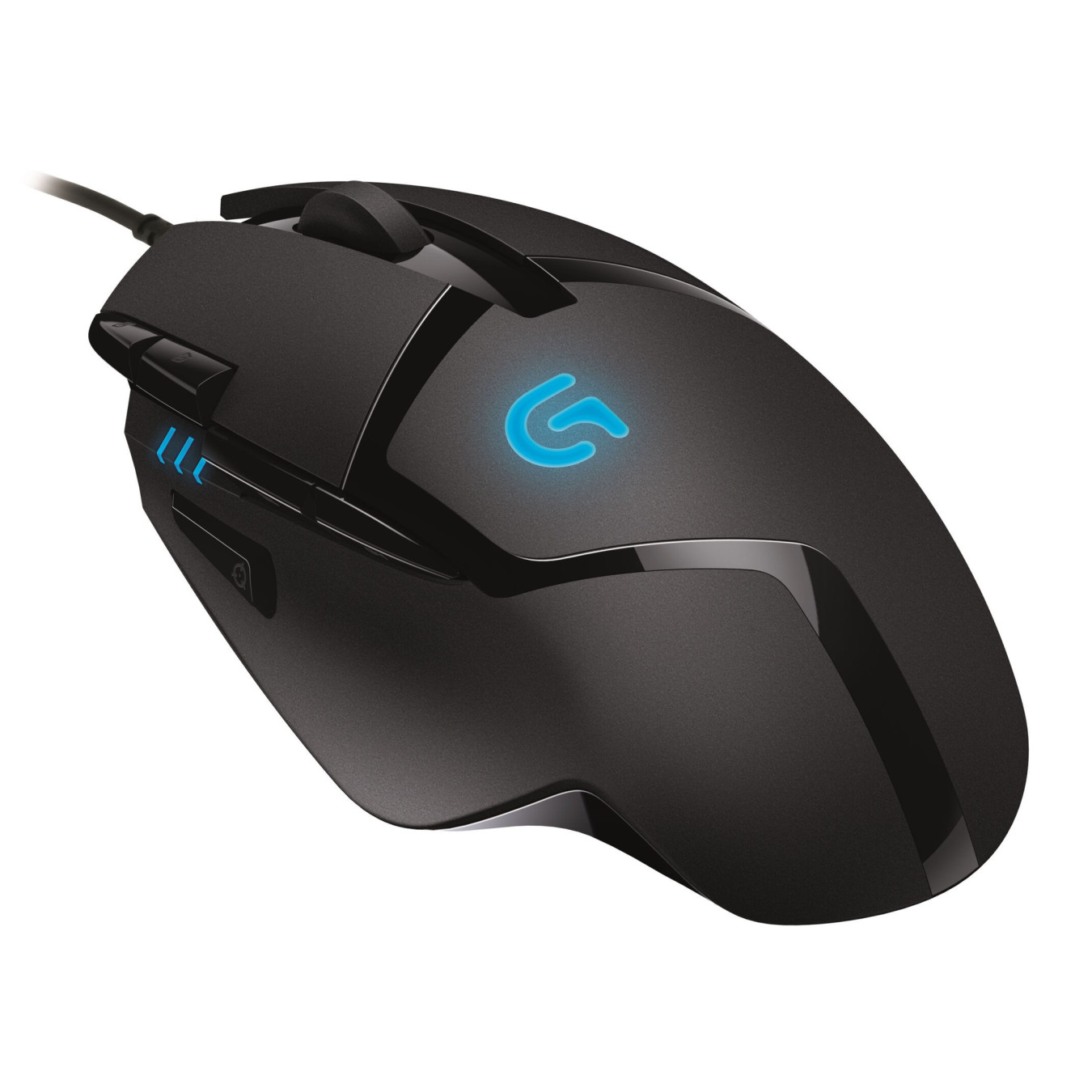 Logitech G402 Hyperion Fury - 910-004067 - Wired Gaming Mouse, Black, 8 Programmable Buttons, Up to 4000 DPI, 1000Hz