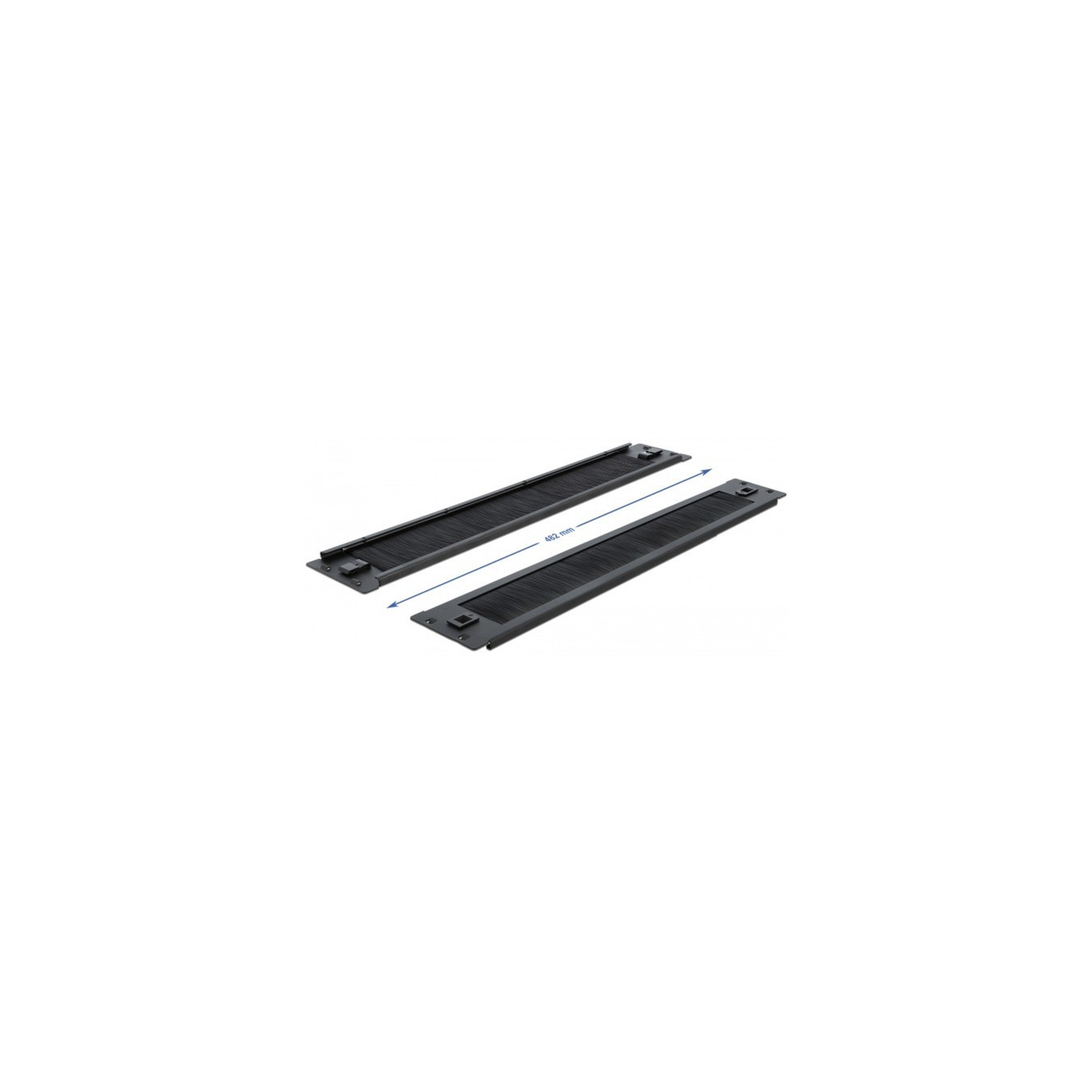 19' cable management brush strip, cable guide — Buy in Cyprus with Fast Delivery