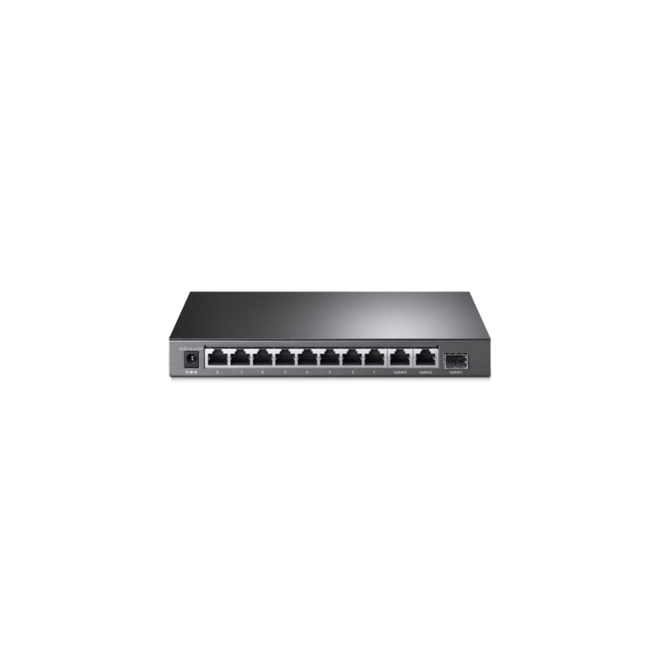 TP-Link 8-Port Gigabit PoE+ Switch - TL-SG1210MP - 8x PoE+ (30W), 1x SFP, Black, Unmanaged — Buy in Cyprus with Fast Delivery