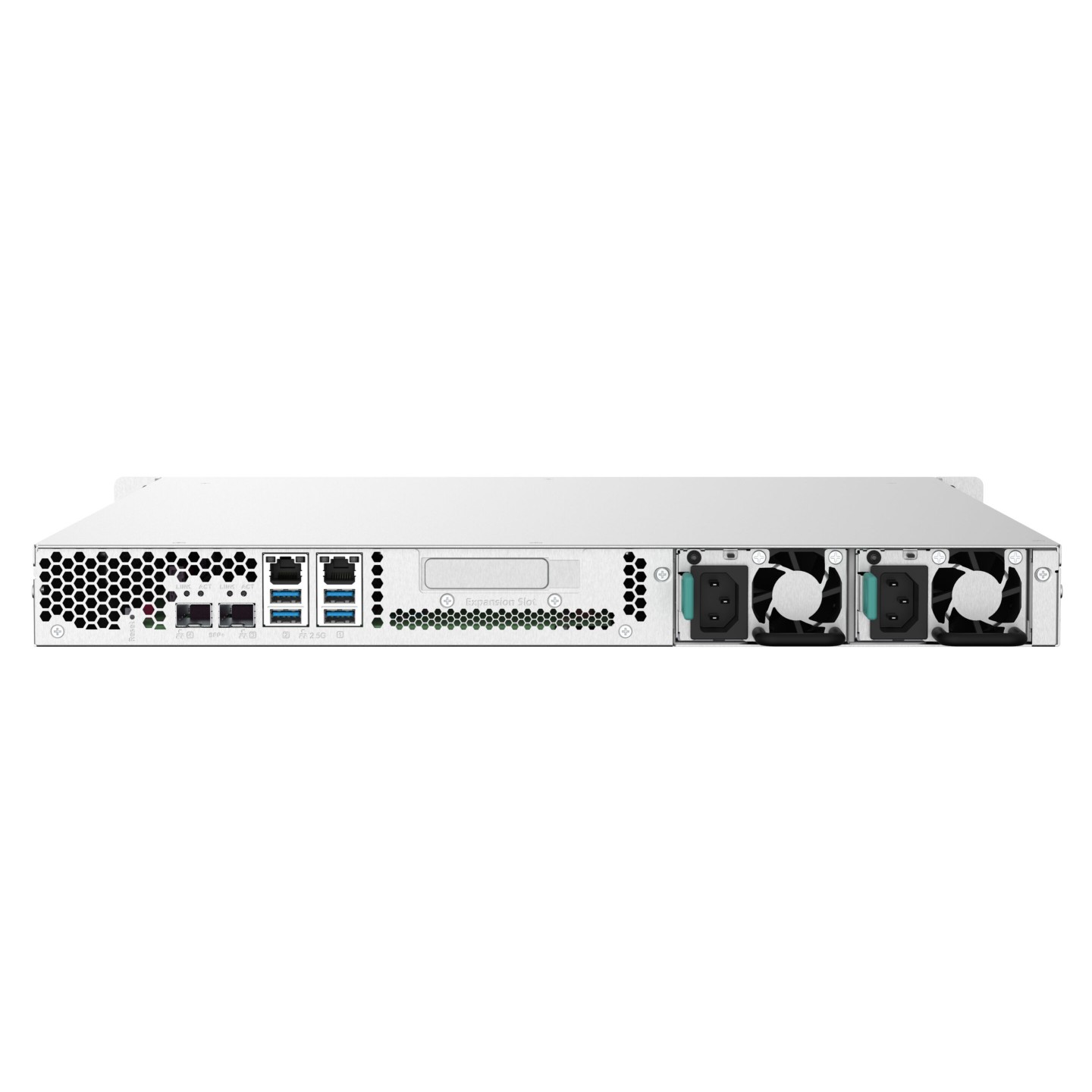 QNAP TS-432PXU-RP-2G NAS Server - 4-Bay 1U Rack, Annapurna AL-324 1.7GHz Quad, 2GB DDR4, Dual SFP+ 10GbE, Black