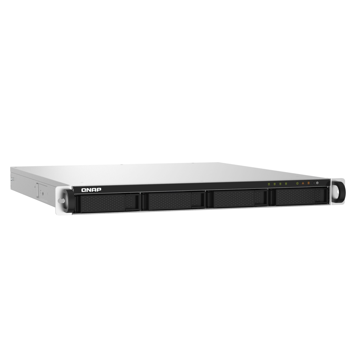 QNAP TS-432PXU-RP-2G NAS Server - 4-Bay 1U Rack, Annapurna AL-324 1.7GHz Quad, 2GB DDR4, Dual SFP+ 10GbE, Black