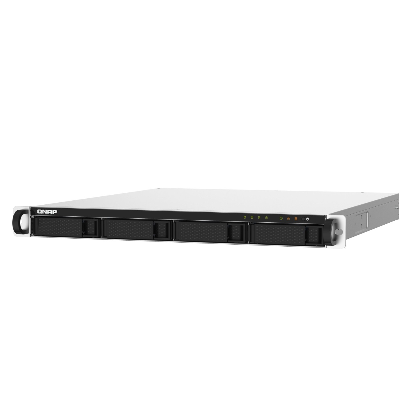 QNAP TS-432PXU-RP-2G NAS Server - 4-Bay 1U Rack, Annapurna AL-324 1.7GHz Quad, 2GB DDR4, Dual SFP+ 10GbE, Black