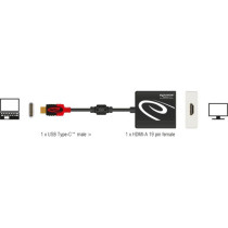 USB adapter, USB-C plug to HDMI socket — Buy in Cyprus with Fast Delivery