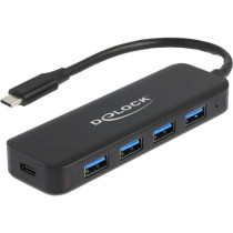 USB Type-C Hub 4 Port USB 3.2 Gen 1 mit Power Delivery 85 Watt, USB-Hub — Buy in Cyprus with Fast Delivery