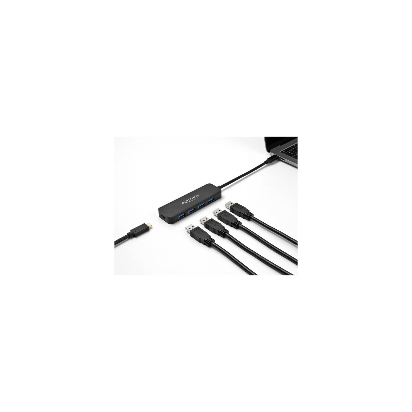 USB Type-C Hub 4 Port USB 3.2 Gen 1 mit Power Delivery 85 Watt, USB-Hub — Buy in Cyprus with Fast Delivery