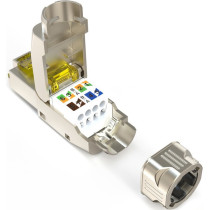 CAT 8.1 field connector, shielded, tool-free — Buy in Cyprus with Fast Delivery