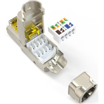 CAT 8.1 field connector, shielded, tool-free — Buy in Cyprus with Fast Delivery