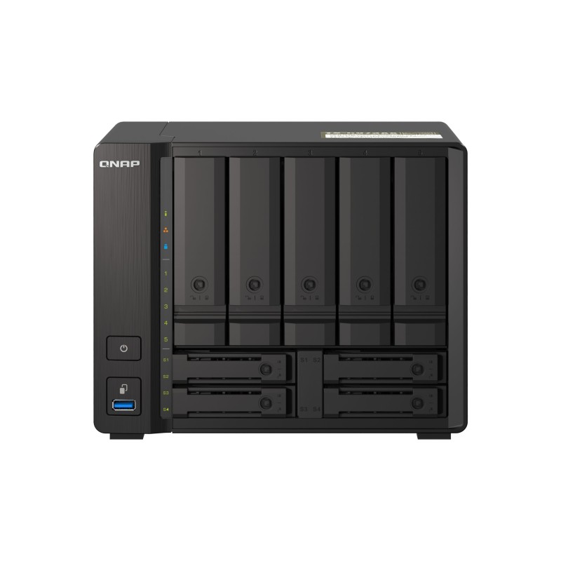 Buy QNAP TS-h973AX - 9-Bay NAS - AMD Ryzen V1500B 2.2GHz, 8GB DDR4 SO-DIMM, SATA... in Cyprus, Nicosia, Limassol, Larnaka, Pafos