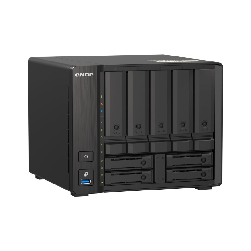 Buy QNAP TS-h973AX - 9-Bay NAS - AMD Ryzen V1500B 2.2GHz, 8GB DDR4 SO-DIMM, SATA... in Cyprus, Nicosia, Limassol, Larnaka, Pafos