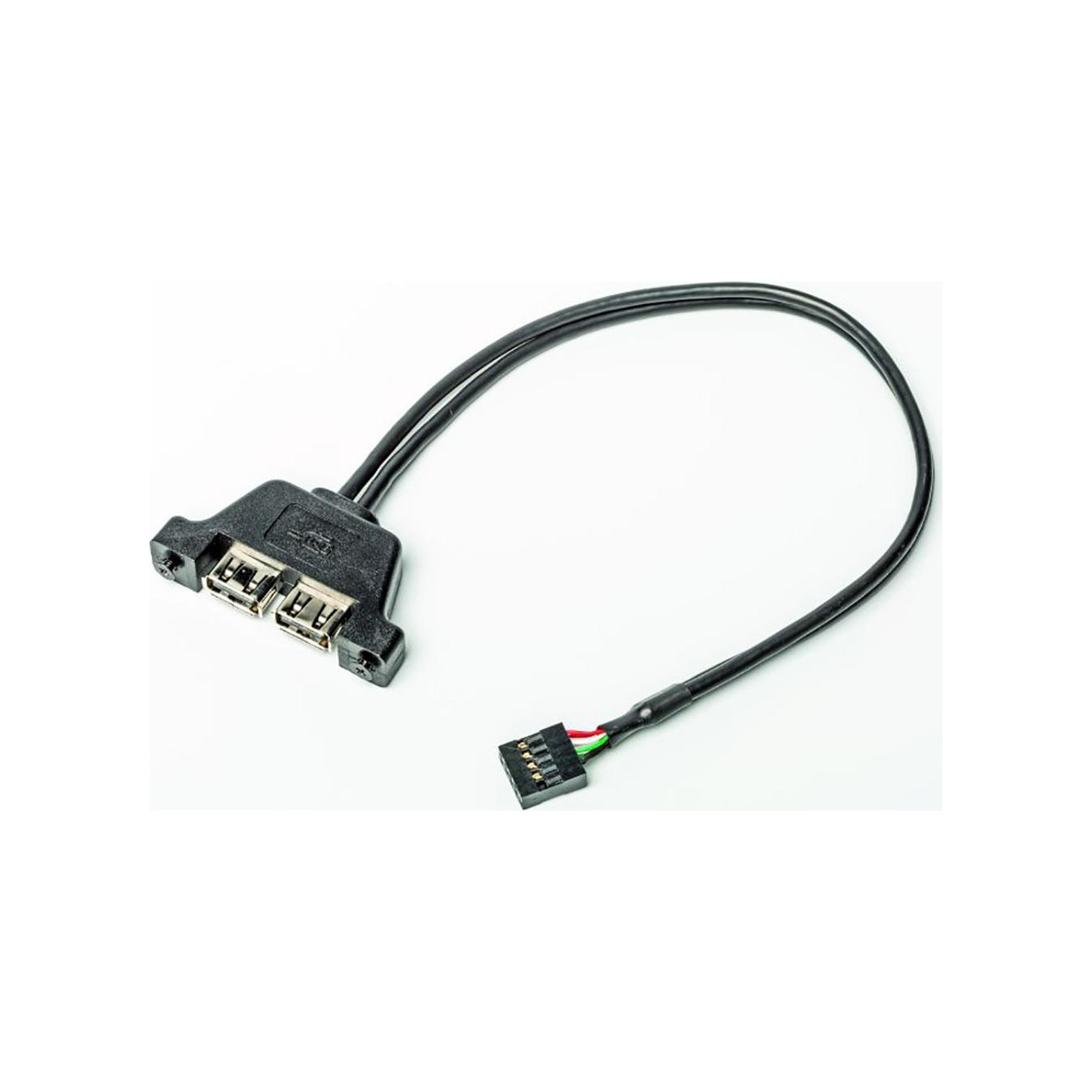 ASRock DeskMini 2x USB 2.0 Internal Cable - Black - Front Panel/Motherboard Connector — Buy in Cyprus with Fast Delivery