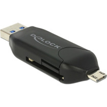 Micro USB OTG card reader + USB 3.0 A connector — Buy in Cyprus with Fast Delivery