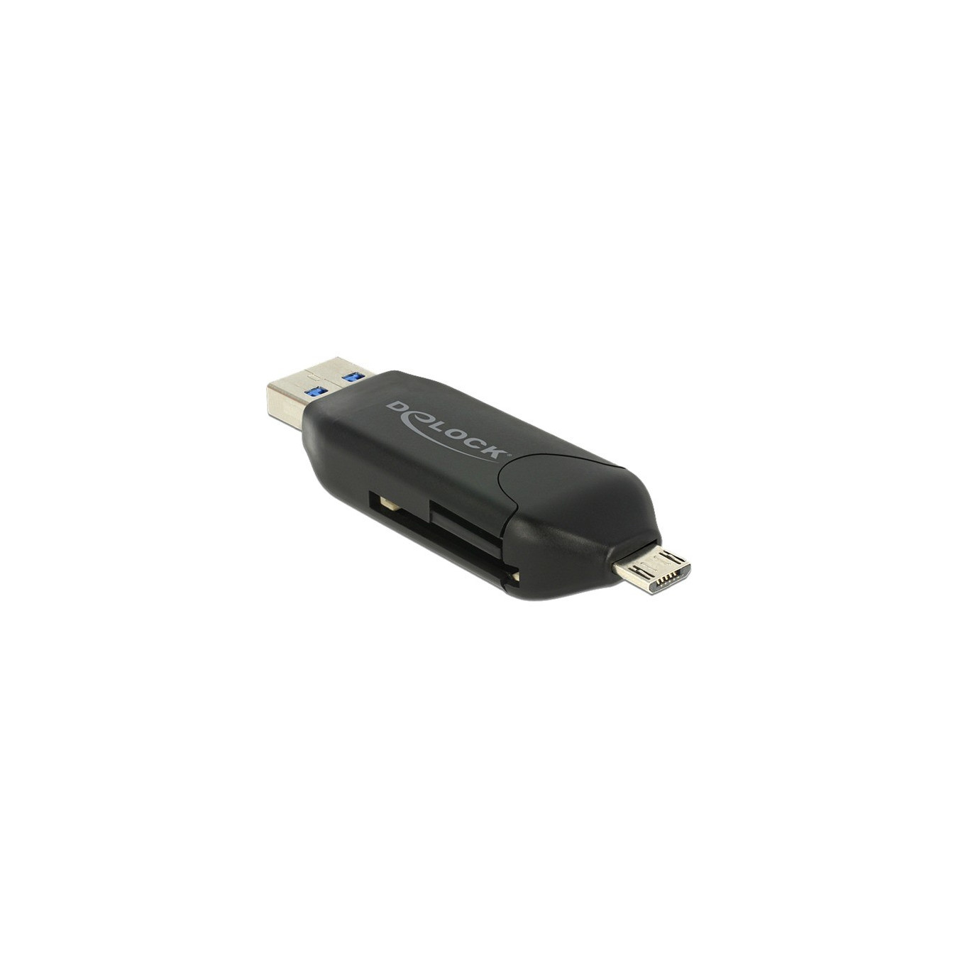Micro USB OTG card reader + USB 3.0 A connector — Buy in Cyprus with Fast Delivery