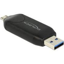 Micro USB OTG card reader + USB 3.0 A connector — Buy in Cyprus with Fast Delivery