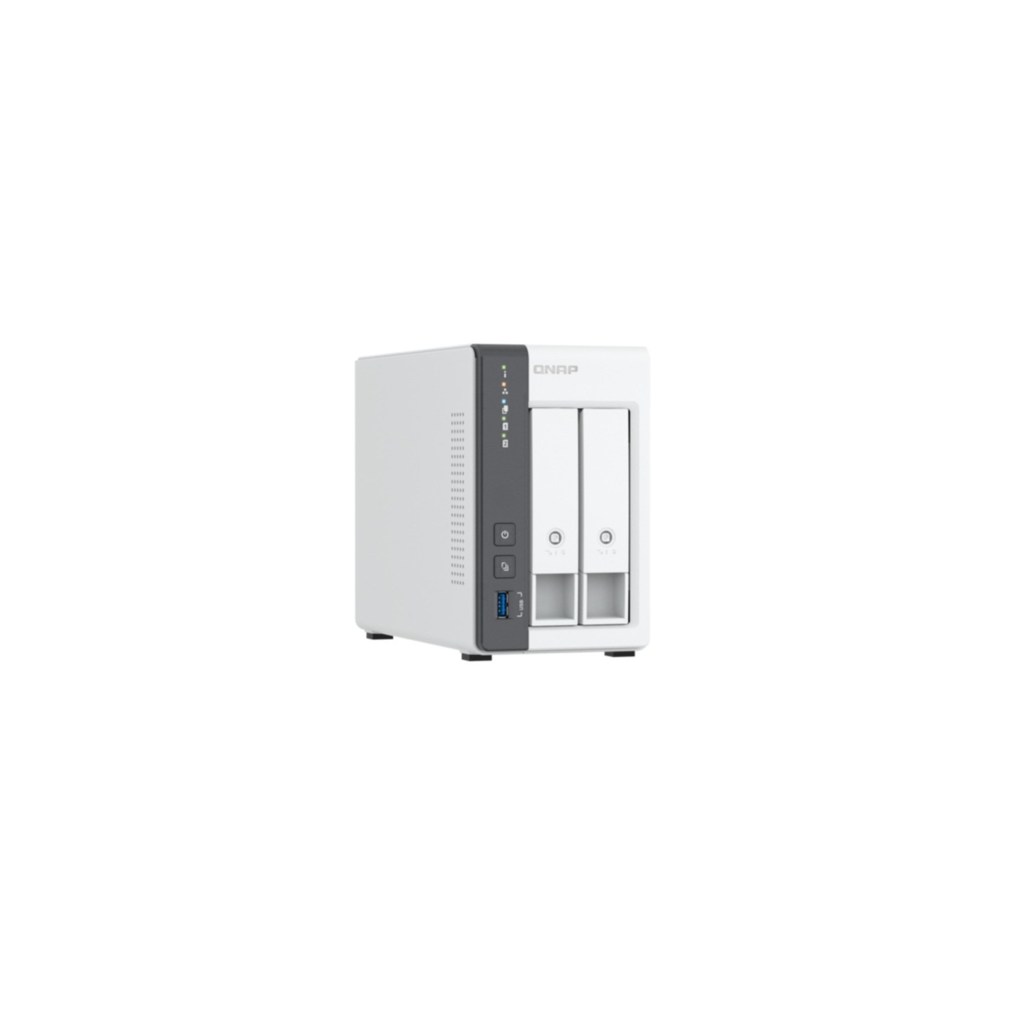 QNAP TS-216G NAS Server - 2-Bay, White, 4GB RAM, ARM Cortex-A55 2.0GHz Quad-Core — Buy in Cyprus with Fast Delivery
