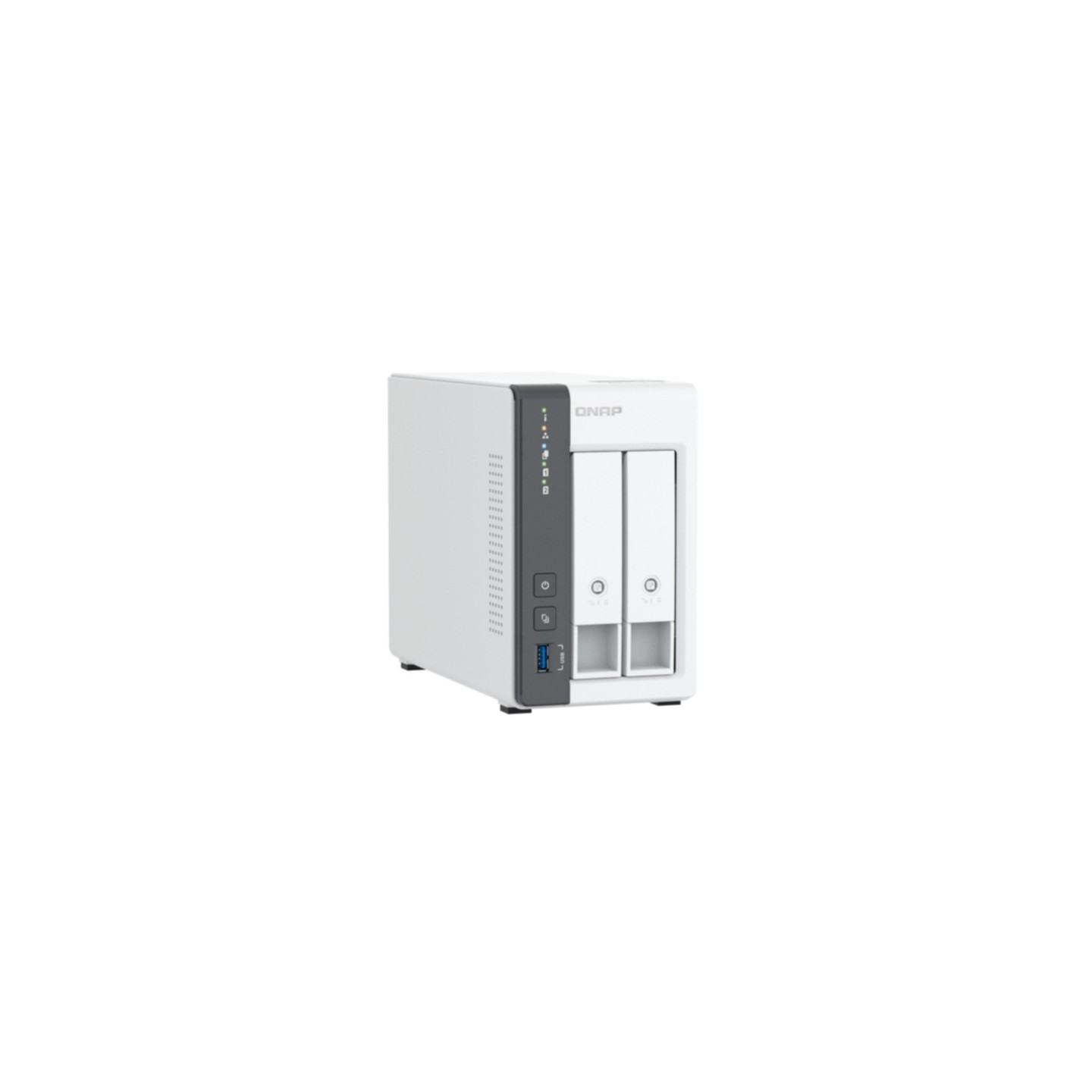 QNAP TS-216G NAS Server - 2-Bay, White, 4GB RAM, ARM Cortex-A55 2.0GHz Quad-Core — Buy in Cyprus with Fast Delivery
