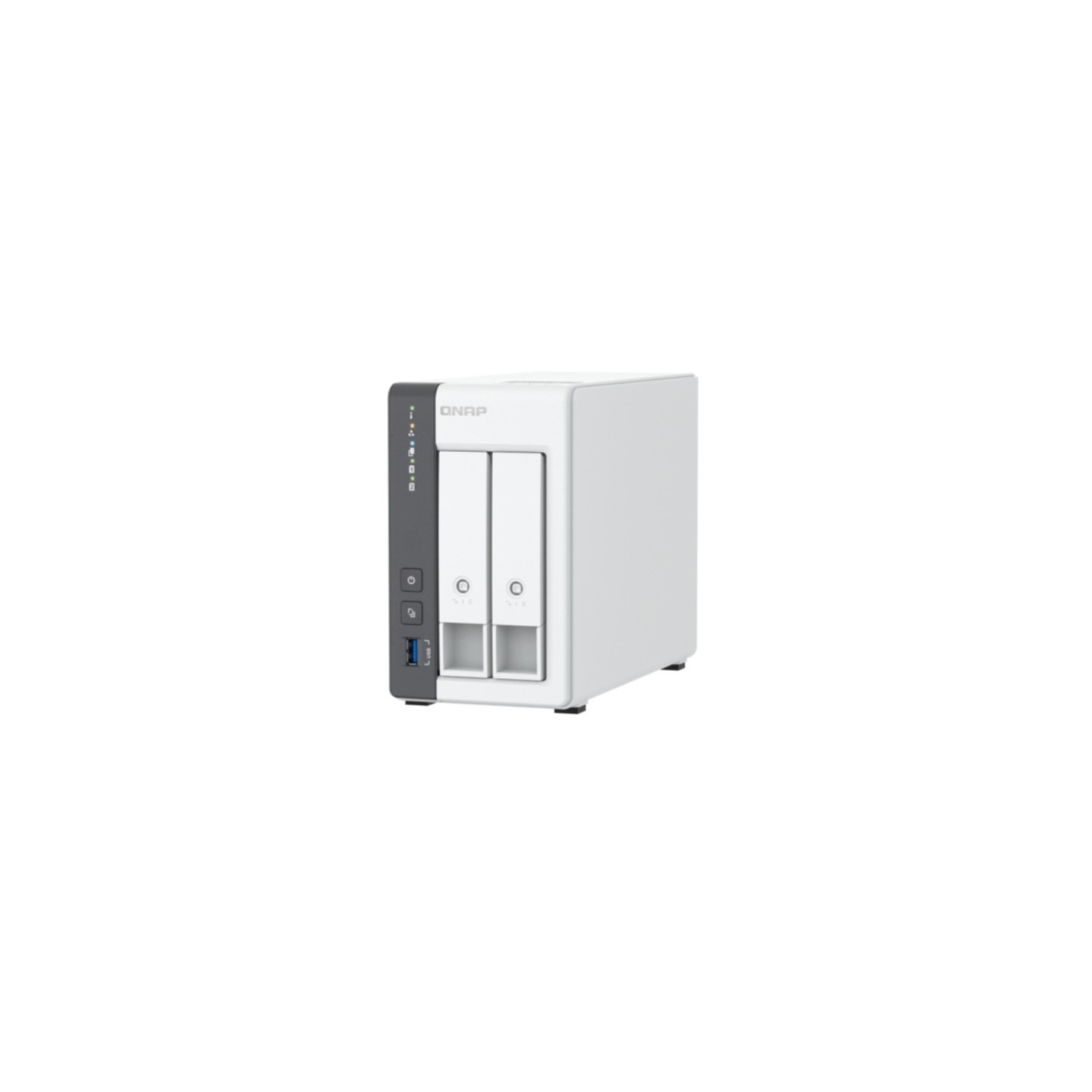 QNAP TS-216G NAS Server - 2-Bay, White, 4GB RAM, ARM Cortex-A55 2.0GHz Quad-Core — Buy in Cyprus with Fast Delivery