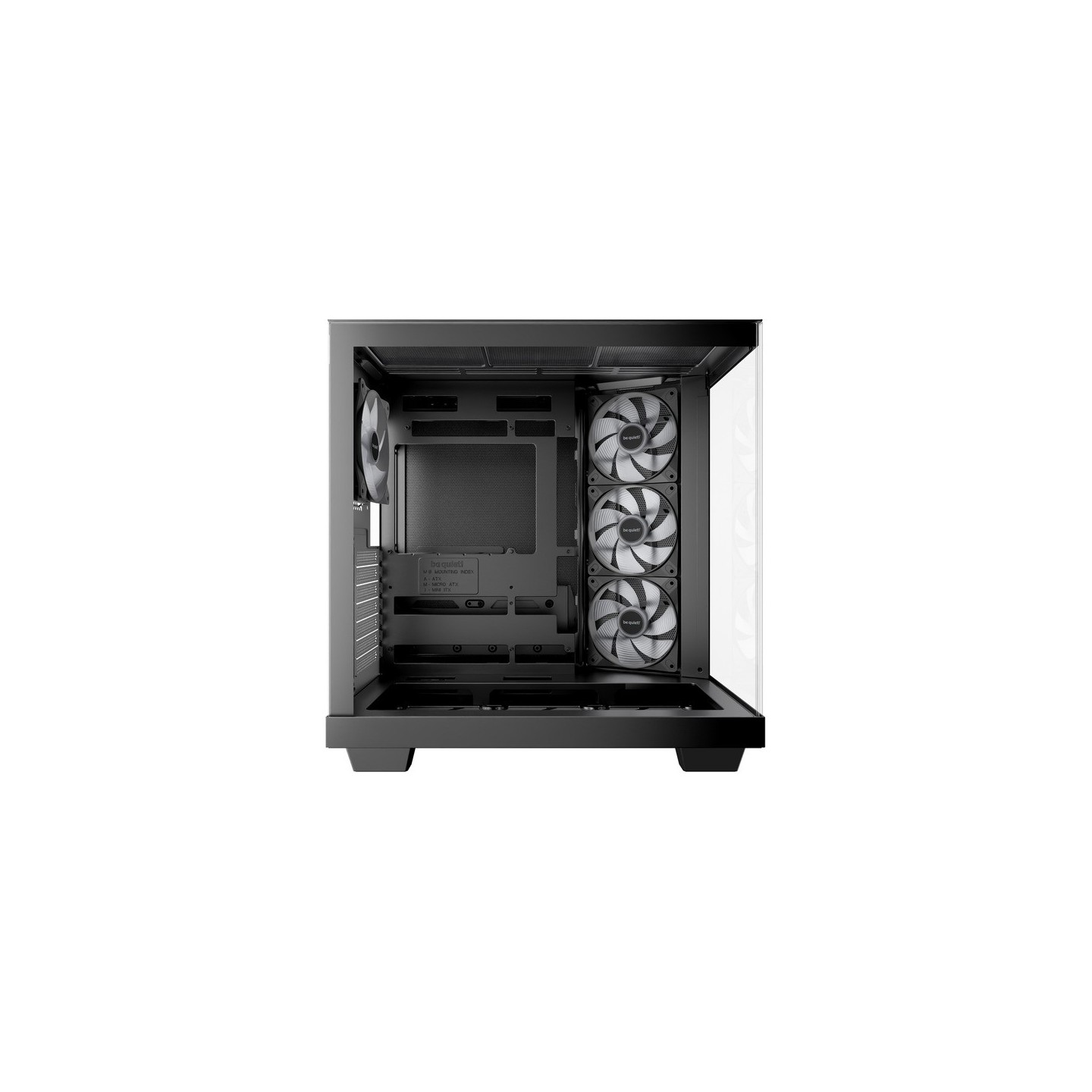 be quiet! Light Base 500 LX Black Tower Case - BGW85 (Boxed) — Buy in Cyprus with Fast Delivery