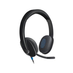 Logitech H540 981-000480 Wired USB-A On-ear Headset Black Noise-Reducing Mic (Boxed) — Buy in Cyprus with Fast Delivery