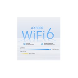 Buy TP-Link Deco X50-4G - Mesh Wi-Fi 6 Router, 4G LTE, White, Quad-core 1.7 GHz,... in Cyprus, Nicosia, Limassol, Larnaka, Pafos