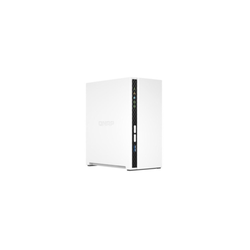Buy QNAP TS-233 - 2-Bay NAS - White, 2GB RAM, Cortex-A55 2.0GHz, 1x1GbE, USB 3.0... in Cyprus, Nicosia, Limassol, Larnaka, Pafos