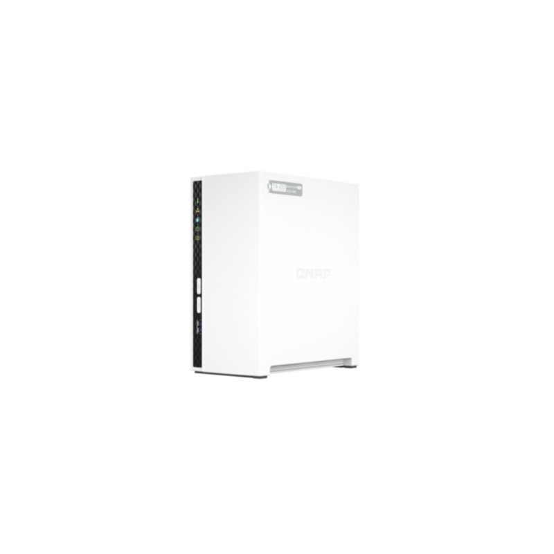 Buy QNAP TS-233 - 2-Bay NAS - White, 2GB RAM, Cortex-A55 2.0GHz, 1x1GbE, USB 3.0... in Cyprus, Nicosia, Limassol, Larnaka, Pafos