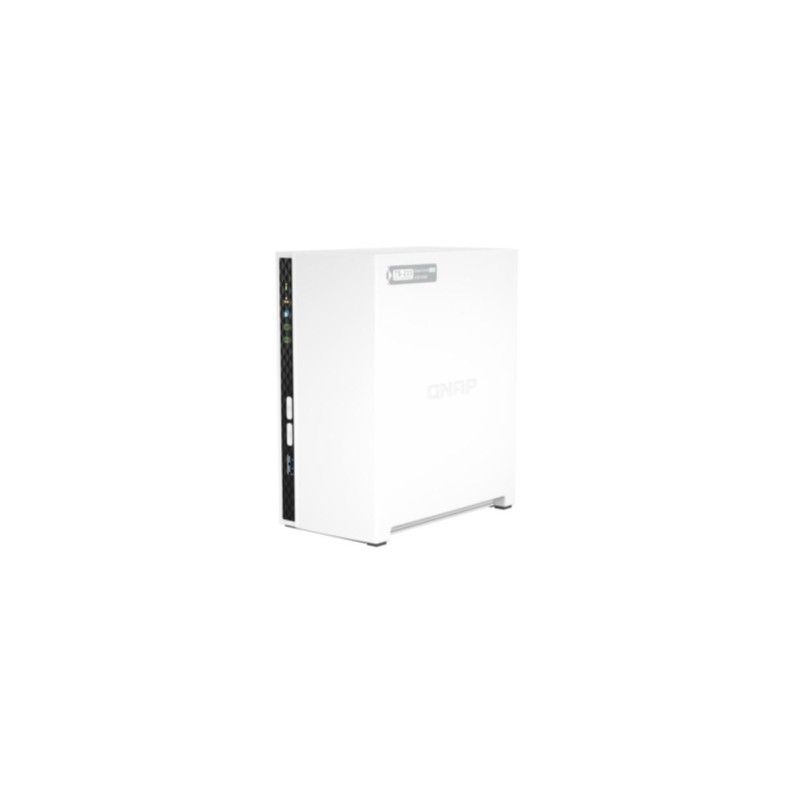 Buy QNAP TS-233 - 2-Bay NAS - White, 2GB RAM, Cortex-A55 2.0GHz, 1x1GbE, USB 3.0... in Cyprus, Nicosia, Limassol, Larnaka, Pafos