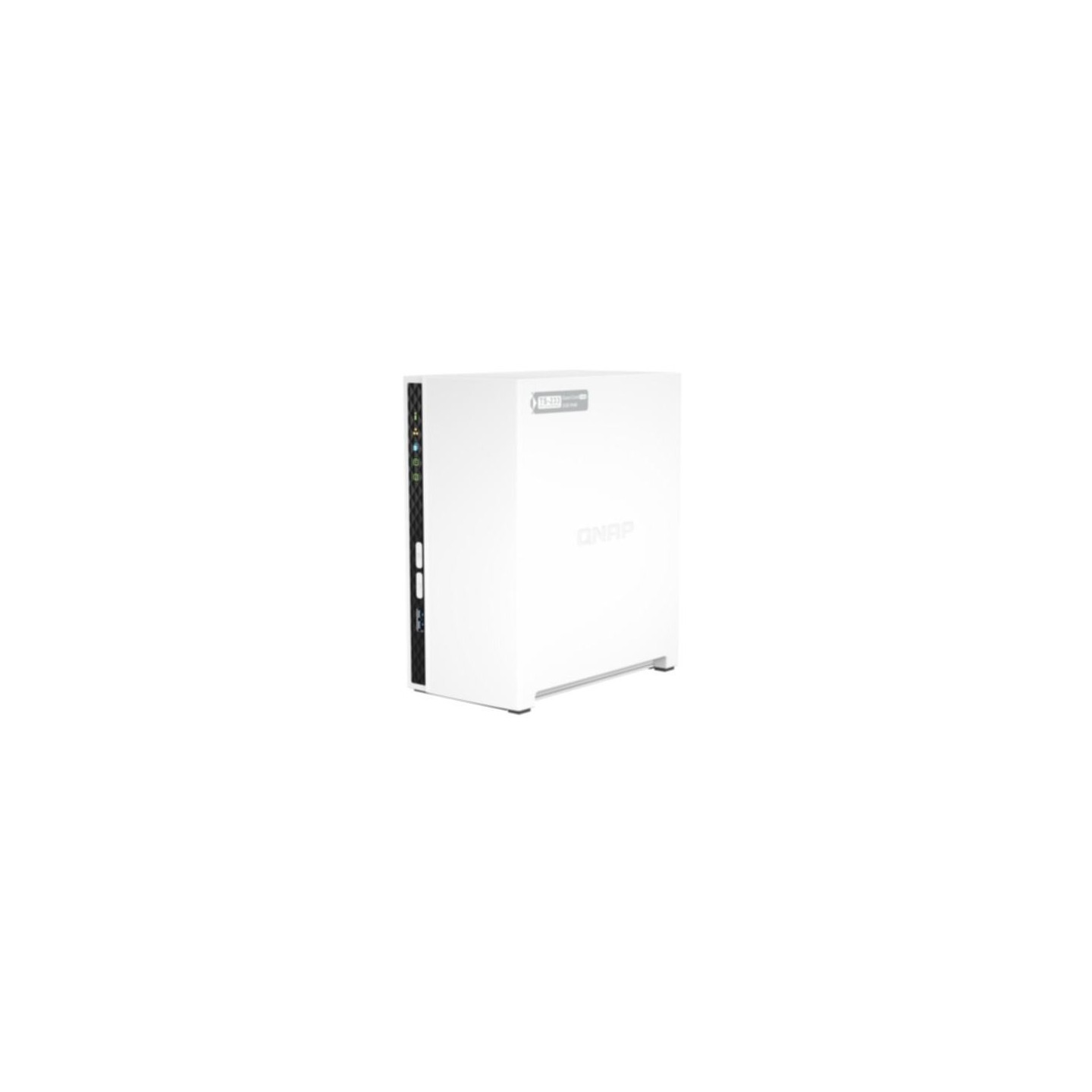 QNAP TS-233 - 2-Bay NAS - White, 2GB RAM, Cortex-A55 2.0GHz, 1x1GbE, USB 3.0, QTS 5.0 — Buy in Cyprus with Fast Delivery