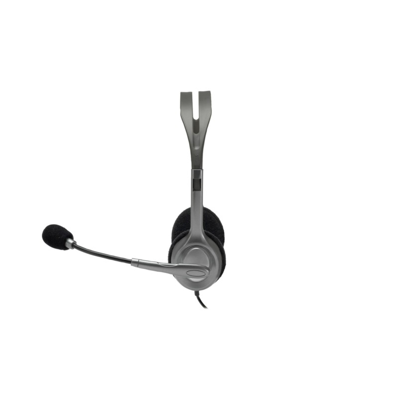 Buy Logitech H110 Headset - 981-000271 - Wired Stereo Headset, Black, 3.5mm, On-... in Cyprus, Nicosia, Limassol, Larnaka, Pafos