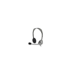 Buy Logitech H110 Headset - 981-000271 - Wired Stereo Headset, Black, 3.5mm, On-... in Cyprus, Nicosia, Limassol, Larnaka, Pafos