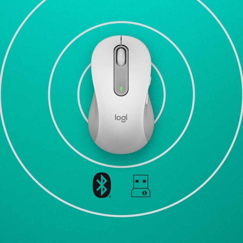 Buy Logitech Signature M650 Left-Hand Wireless Mouse - 910-006240 - White, Silen... in Cyprus, Nicosia, Limassol, Larnaka, Pafos