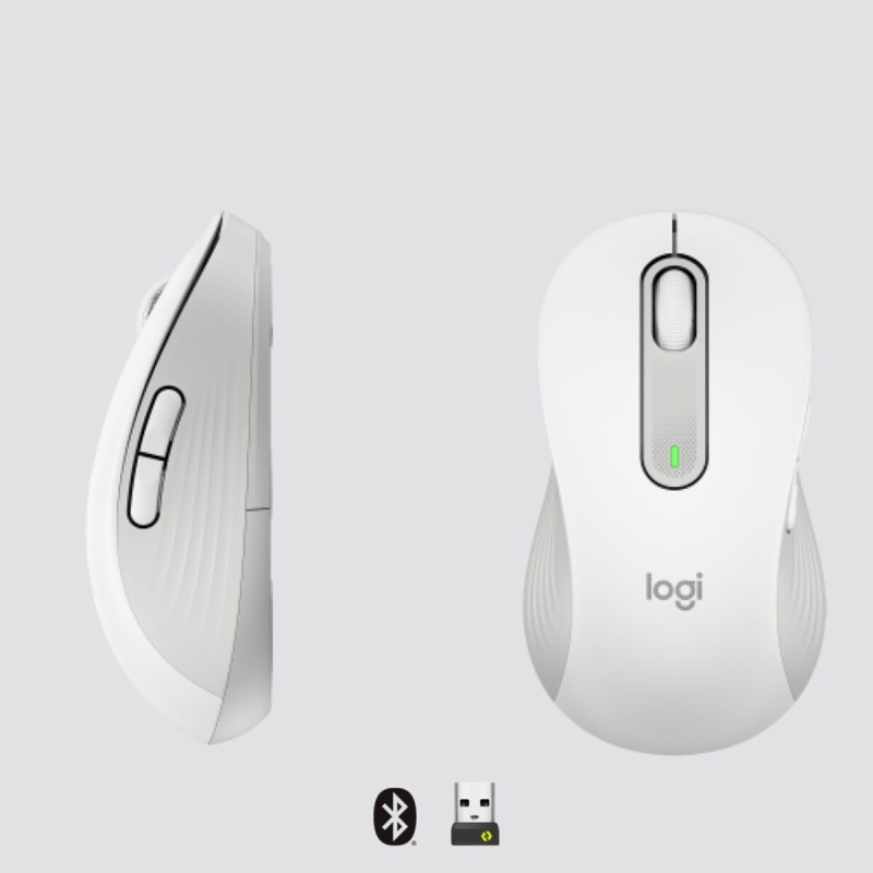 Buy Logitech Signature M650 Left-Hand Wireless Mouse - 910-006240 - White, Silen... in Cyprus, Nicosia, Limassol, Larnaka, Pafos