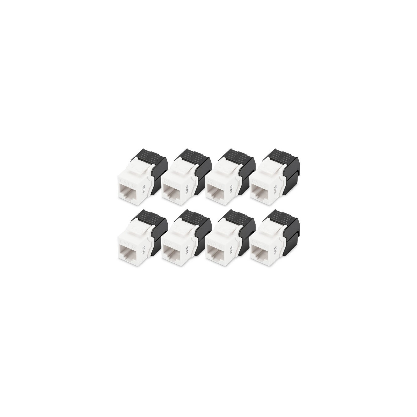 CAT 6 Keystone module, unshielded - 8 pieces, keystone module — Buy in Cyprus with Fast Delivery