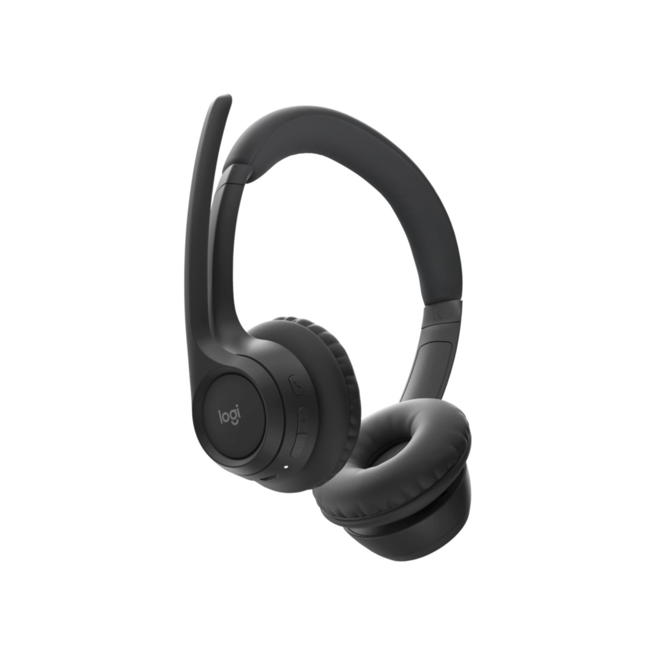 Logitech Zone Wireless 305 - USB-C Wireless On-Ear Headset - Black, Noise-Canceling Boom Mic, Teams-Optimized