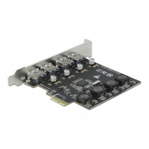 PCIe x1 zu 4x ext. USB Typ-A USB 3.2 Gen 1, USB-Controller — Buy in Cyprus with Fast Delivery