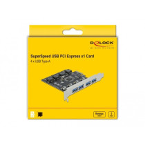 PCIe x1 zu 4x ext. USB Typ-A USB 3.2 Gen 1, USB-Controller — Buy in Cyprus with Fast Delivery