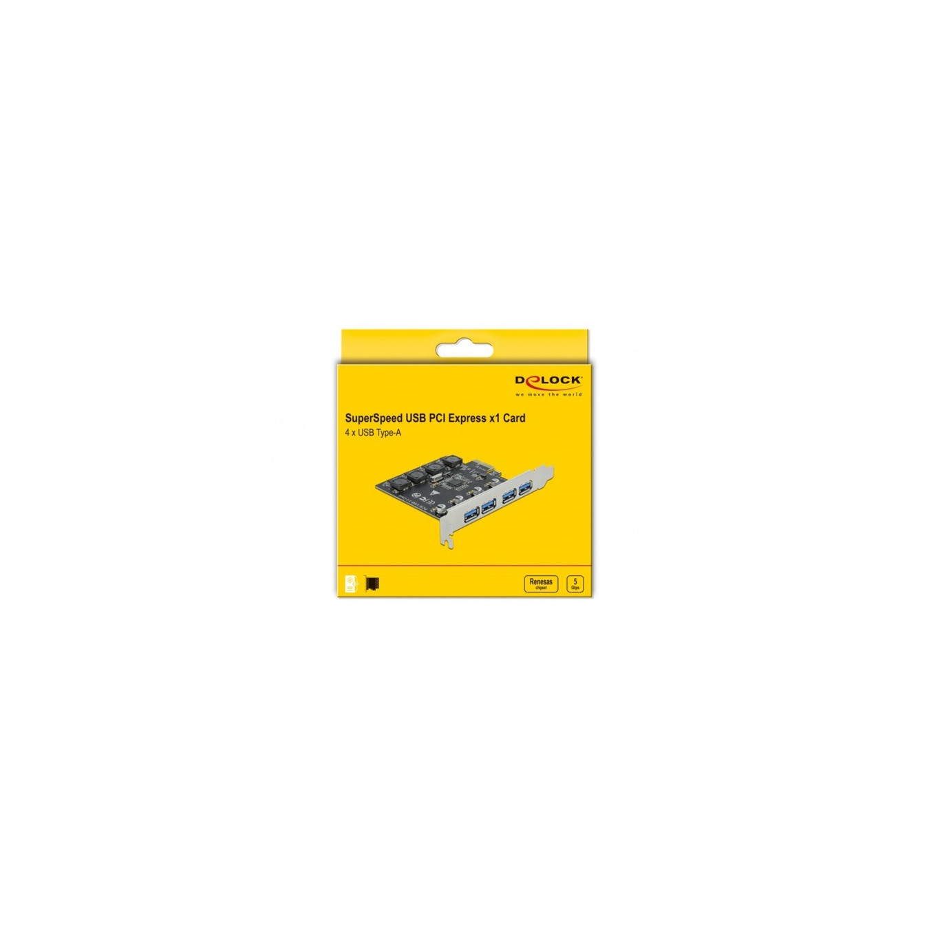 PCIe x1 zu 4x ext. USB Typ-A USB 3.2 Gen 1, USB-Controller — Buy in Cyprus with Fast Delivery