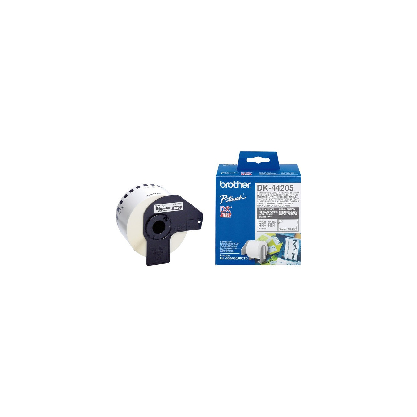 Continuous label (paper) DK-44205, tape — Buy in Cyprus with Fast Delivery