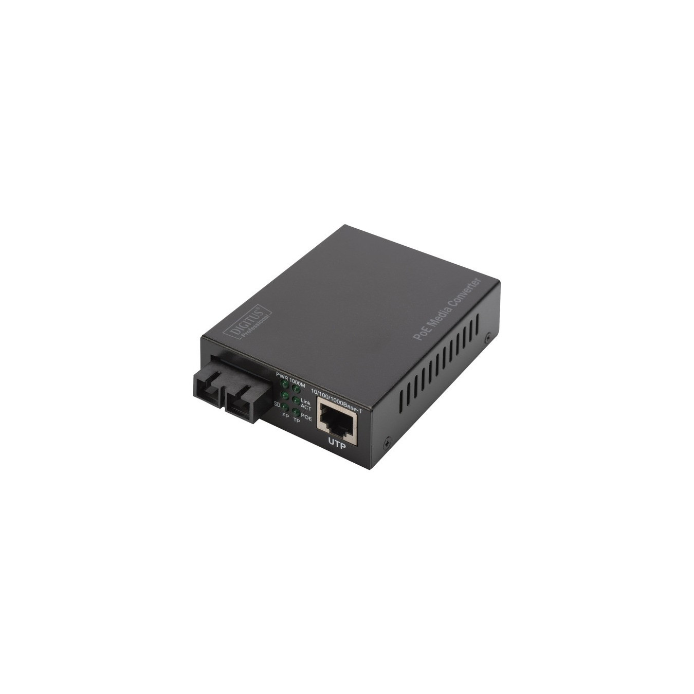 Gigabit PoE Medienkonverter, RJ45 SC, SM, PSE — Buy in Cyprus with Fast Delivery