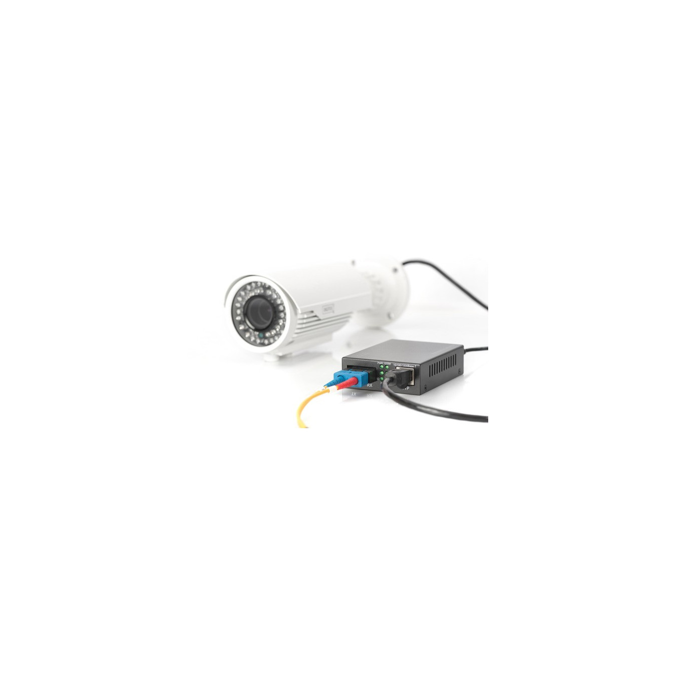 Gigabit PoE Medienkonverter, RJ45 SC, SM, PSE — Buy in Cyprus with Fast Delivery