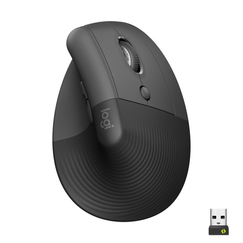 Logitech Lift Vertical Ergonomic Mouse 910-006473 Graphite Silent 4000 DPI (Boxed) — Buy in Cyprus with Fast Delivery
