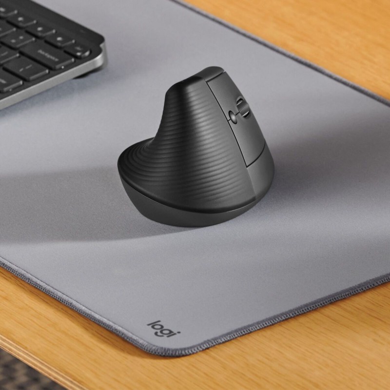 Buy Logitech Lift Vertical Ergonomic Mouse - 910-006473 - Graphite, Silent Click... in Cyprus, Nicosia, Limassol, Larnaka, Pafos
