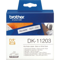 Individual labels black on white DK-11203, label — Buy in Cyprus with Fast Delivery