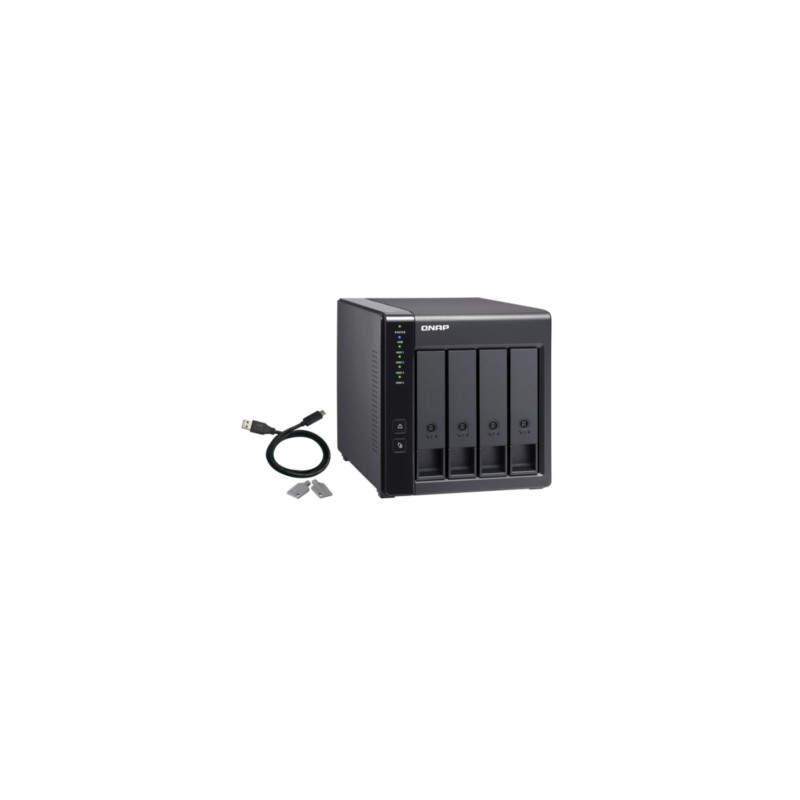 Buy QNAP TR-004 - 4-Bay USB 3.2 Gen1 Type-C RAID Expansion Enclosure (4 x 3.5-in... in Cyprus, Nicosia, Limassol, Larnaka, Pafos