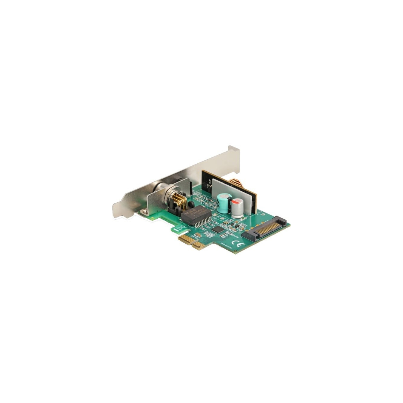 PCI Express x1 network card 2.5 Gigabit LAN 1x M12, LAN adapter — Buy in Cyprus with Fast Delivery