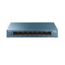TP-Link LiteWave 8-Port Gigabit Switch - LS108G - Unmanaged, Metal Case (10/100/1000 Mbps) — Buy in Cyprus with Fast Delivery