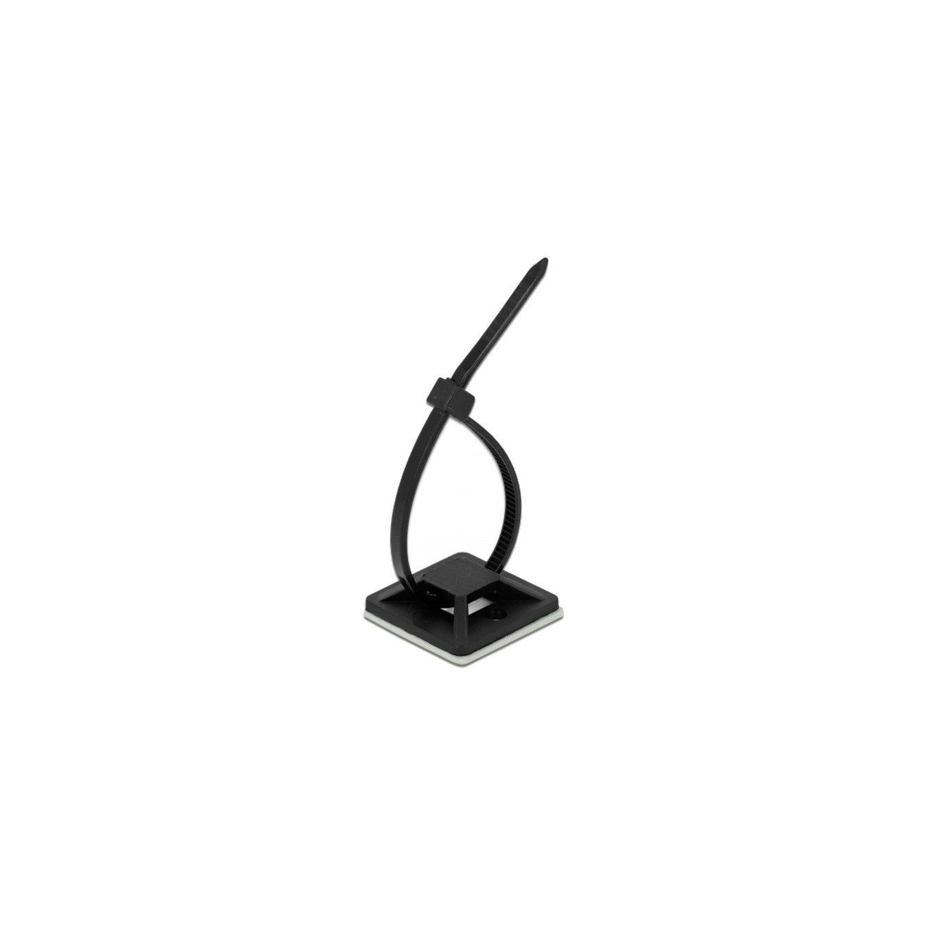 Mounting base 30 x 30mm with cable tie L 200 x W 4.8mm — Buy in Cyprus with Fast Delivery