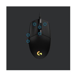 Logitech G203 LIGHTSYNC Wired Gaming Mouse - 910-005796 - Black (Boxed) — Buy in Cyprus with Fast Delivery