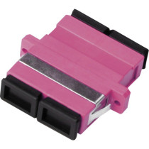 Fiber optic coupling, duplex, SC to SC socket, multimode OM4 — Buy in Cyprus with Fast Delivery