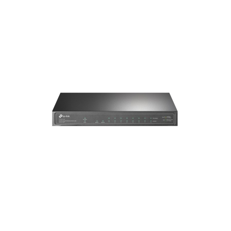 Buy TP-Link TL-SG1210P - 8-Port Gigabit Unmanaged PoE+ Switch (Grey) - 63W PoE B... in Cyprus, Nicosia, Limassol, Larnaka, Pafos
