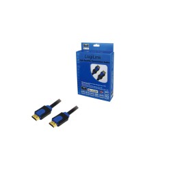 Buy LogiLink HDMI Cable with Ethernet - 1 m - Gold-Plated Male-to-Male in Cyprus, Nicosia, Limassol, Larnaka, Pafos